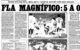 NA SEXTA FEIRA SANTA EM 1984 FLAMENGO GOLEOU O SANTOS POR 5 A 0