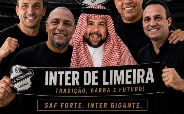 Príncipe saudita compra Inter de Limeira com estrelas do Penta