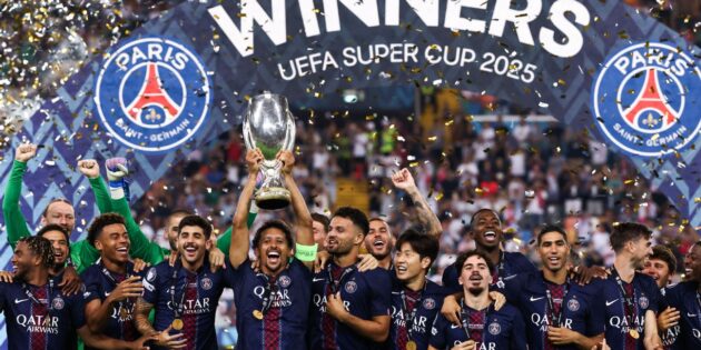 PSG entra no grupo de bicampeões da Supercopa da UEFA; veja ranking de títulos